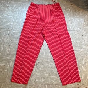 Vintage Silk High Waist Trouser